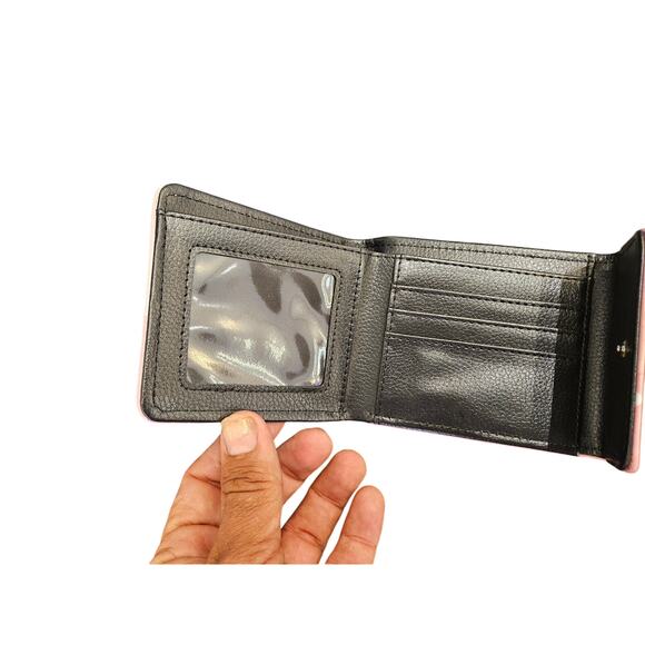 Anime Wallet Sailor Moon | Cute & Elegant Pink Bifold Kawaii Pink Accessory π - Picture 4 of 4